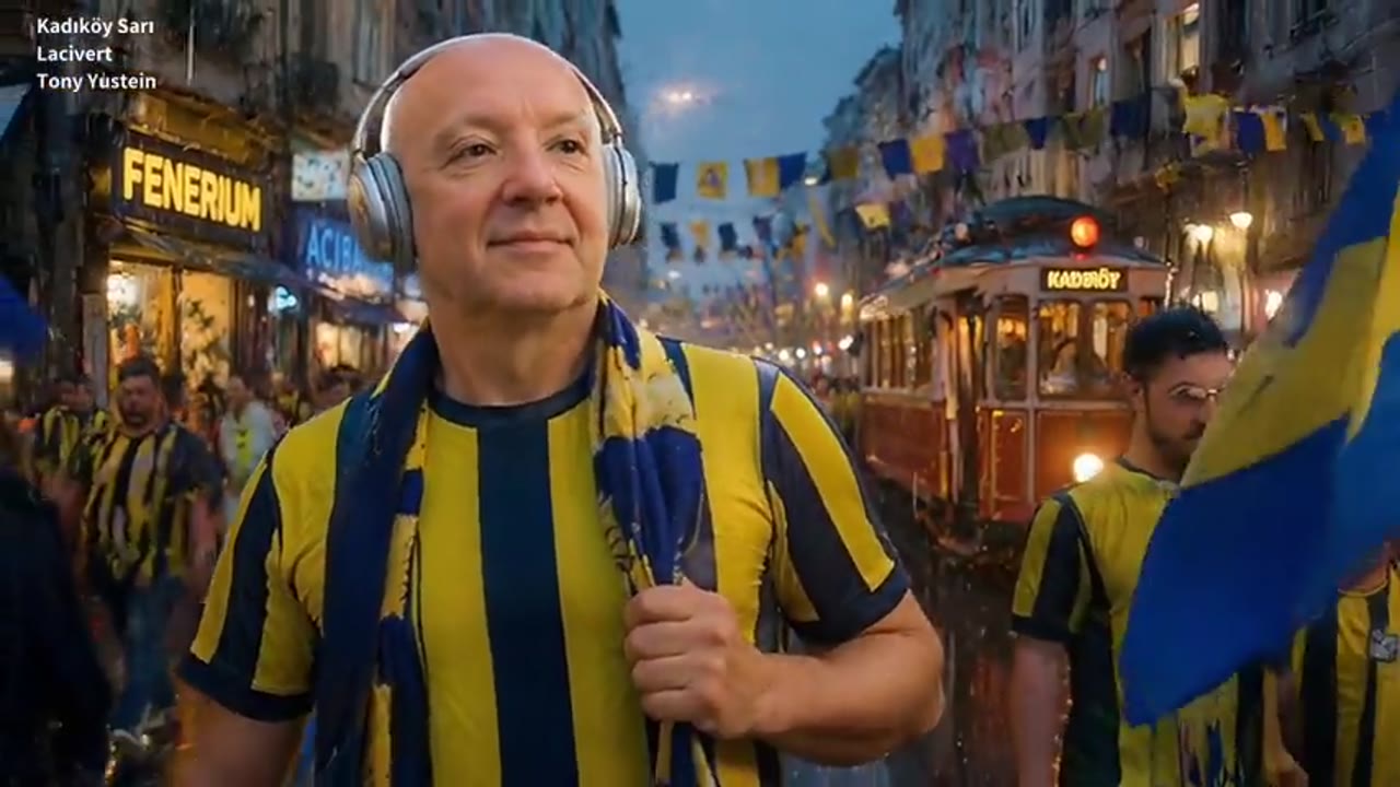 Sarı-Lacivert Oğul şarkısı video afişi