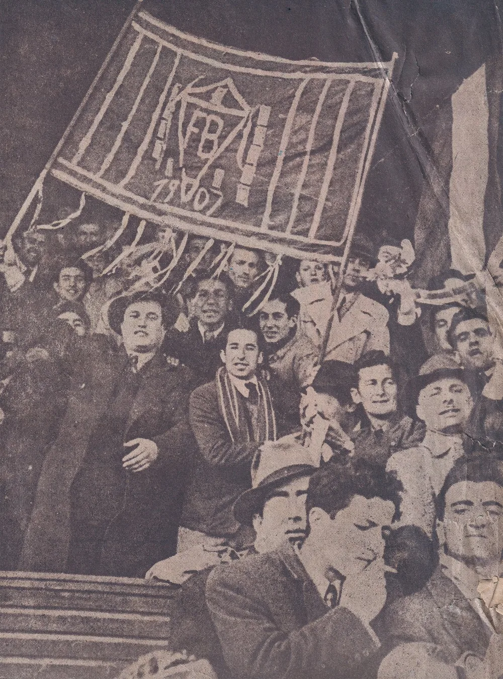 1948 tarihli Fenerbahçe taraftar arşiv sayfası