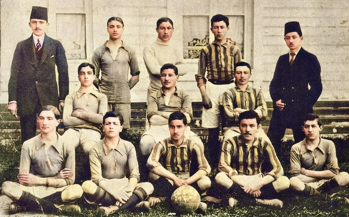 1910 Fenerbahçe ikinci takım fotoğrafı